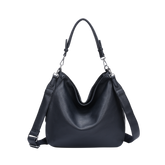 Slouchy taske med lynlås 36x13x30cm - Ingen returret - ITFEB25